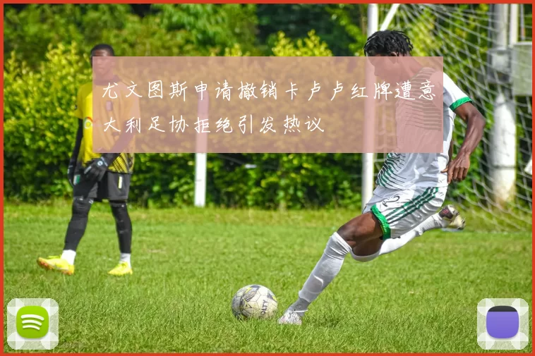 尤文图斯申请撤销卡卢卢红牌遭意大利足协拒绝引发热议