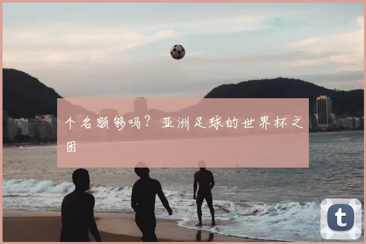 个名额够吗？亚洲足球的世界杯之困