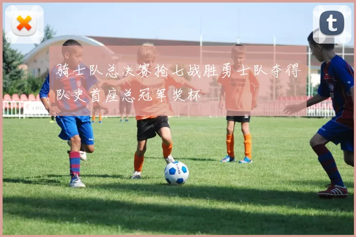 骑士队总决赛抢七战胜勇士队夺得队史首座总冠军奖杯