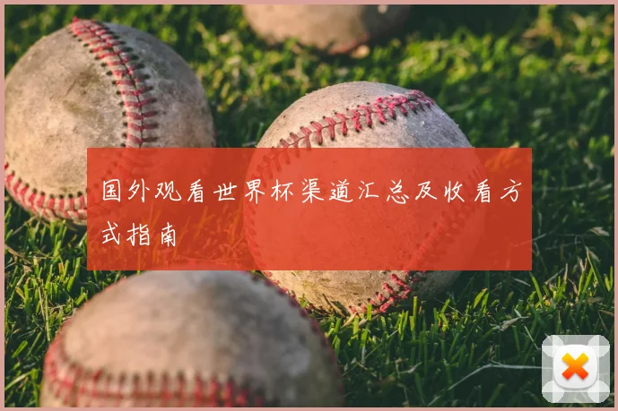 国外观看世界杯渠道汇总及收看方式指南